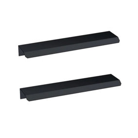 Nes Home Black Handles for Vanity With Fixing (Pair)