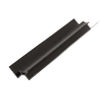 Nes Home Cladding Internal Corner Trim 2400mm x 10mm - Black