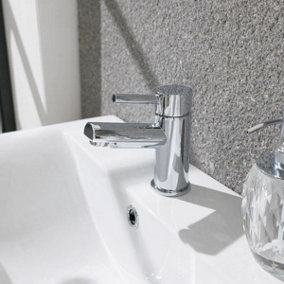 Nes Home Cloakroom Mono Basin Mixer Sink Tap Bathroom Chrome Taps