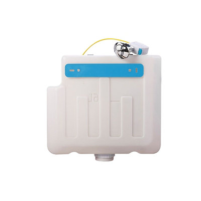 Nes Home Concealed Toilet Cistern Bottom Inlet With Dual Flush Chrome ...
