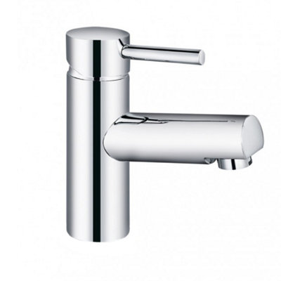 Nes Home Contemporary Bathroom Chrome Basin Sink Single Lever Mixer Tap