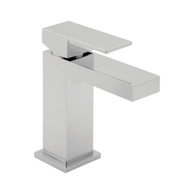 Nes Home Cube Modern Bathroom Design Basin Sink Mono Mixer Tap Price Comparisons | Compare The Build