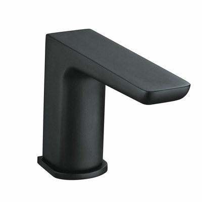 Nes Home Designer Matte Black Bath Filler Taps with Shower Handset Mixer 3 Tap Hole