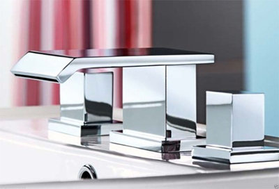 Nes Home Devon Designer Waterfall Chrome Bath Filler Tap