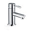 Nes Home Fiona Cloakroom Basin Mini Mixer Tap and Sprung Slotted Waste
