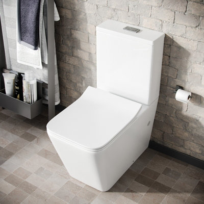 Nes Home Gordonia Cloakroom Close Coupled WC Toilet