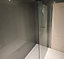 Nes Home Gun Metal Sparkle Supergloss Cladding Modern PVC Panels Shower Wet Wall 2400 X 1000 X 10mm, Coverage 2.4m pack