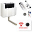 Nes Home Infra Red Sensor Auto Sensorflow Flush Cistern and housing