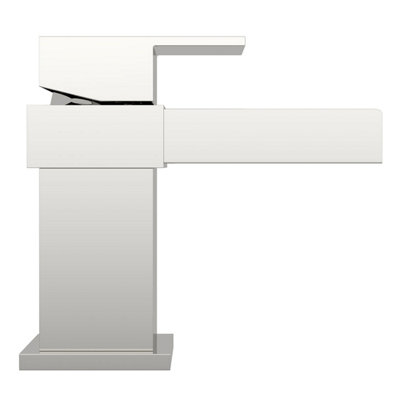 Nes Home Laura Contemporary Waterfall Basin Sink Single Lever Mono Mixer Tap