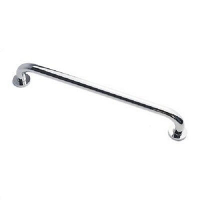 Nes Home Mes Home Wall Mounted Chrome Straight Grab Bar Brass - 380mm