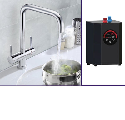 Nes Home Olexa Instant Hot and Cold Kitchen Sink Mixer Boiling Tap