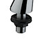 Nes Home Pair of Chrome Deck Mounted Bath Filler Shower Mixer Tap Legs Adapter Extension