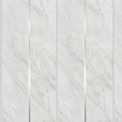 Nes Home PVC Ceiling Panel With Silver Line 2700 x 200 x 6mm Pack Of 5 ...
