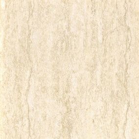 Nes Home PVC Cladding Shower Panel 2400 x 1000 x 10mm Travertine Beige