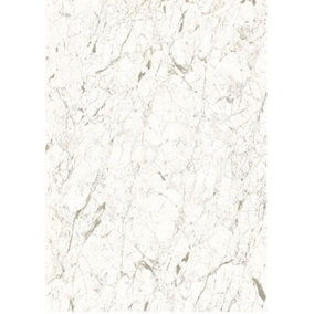 Nes Home PVC Cladding Shower Panel 2400 x 1000 x 10mm White Granite