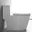 Nes Home Rimless Close Coupled One Piece Toilet Pan, Cistern & Toilet Seat