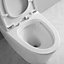 Nes Home Rimless Close Coupled One Piece Toilet Pan, Cistern & Toilet Seat