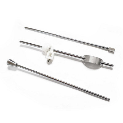 Nes Home Set of 3 Replacement Rods Spare parts for Rod Lever Basin Pop-Up Waste Plug Price Comparisons | Compare The Build