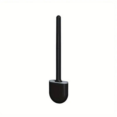 Nes Home Silicone Toilet Brushes with Wall Mounted Toilet Brush Holder Black Price Comparisons | Compare The Build