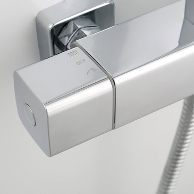 Nes Home Siren Square Exposed Cool Touch Thermostatic Mixer Valve ...