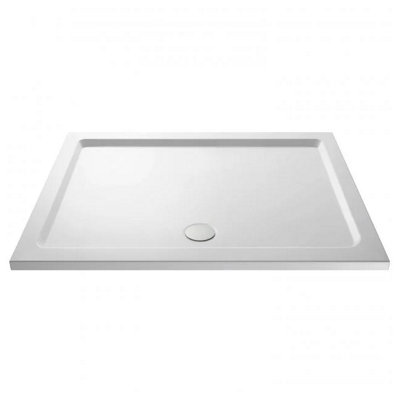 Nes Home Slim 1700 X 760 Rectangular Stone Resin Shower Tray For Wetroom Enclosure Price Comparisons | Compare The Build