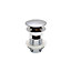 Nes Home Slotted Sprung Basin Waste Chrome