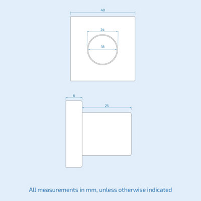 Nes Home Square Shower Slider Rail Fixed Wall Mounted Bracket Brass Replacement