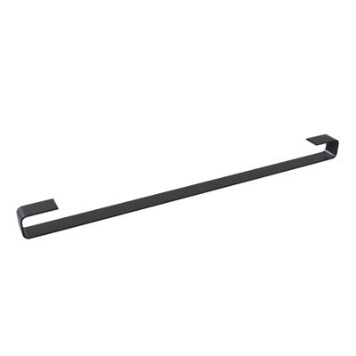 Nes Home Square Towel Bar Holder Matt Black