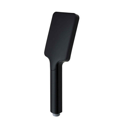 Nes Home Square Universal Multi Function Black Matte Handset Bathroom Handheld