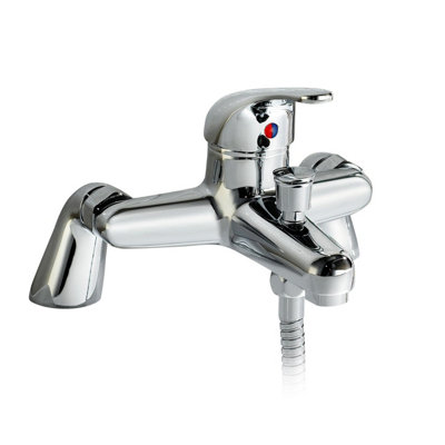 Nes Home Studio Bath Shower Mixer Tap With Shower Handset Chrome