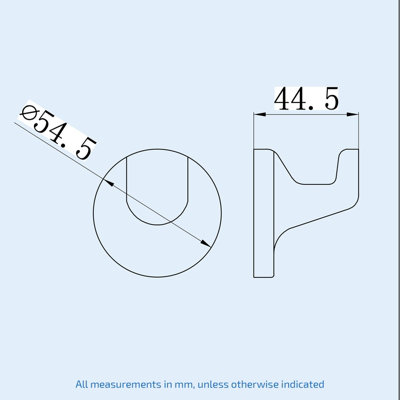 Nes Home Swan Modern 6 Piece Chrome Bathroom Toilet Accessory Pack - 3