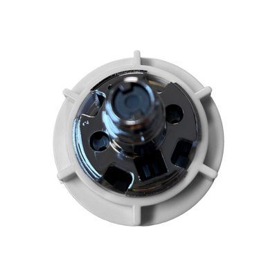 Nes Home Tipton Round Dual Flush Push Button Plate Chrome