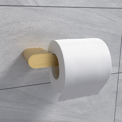 Nes Home Toilet Paper Holder Brushed Brass Price Comparisons | Compare The Build