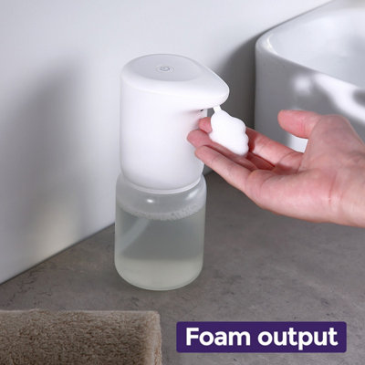 No touch deals foam soap dispenser