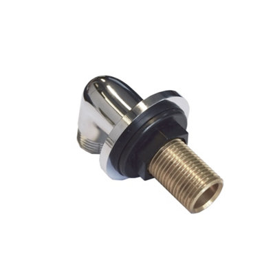 Nes Home Traditional Chrome Plated Brass Shower Outlet Elbow