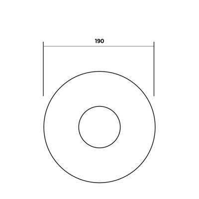 Nes Home Traditional Round Exposed Thermostatic Shower Valve With Bottom Outlet - 3