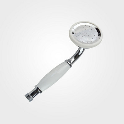 Nes Home Traditional Victorian Thermostatic Shower Valve With Brass Slider Rail - 7