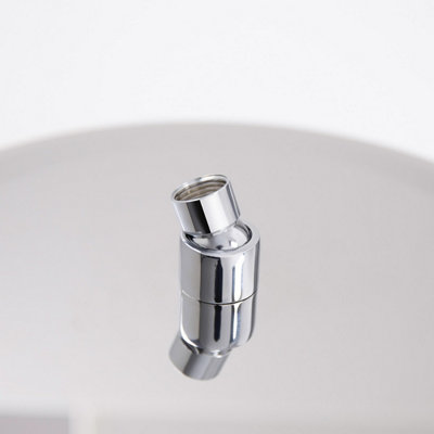 Nes Home Ultra Thin Round 300mm Shower Head Chrome - 5