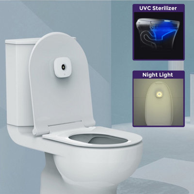 Automatic deals toilet light