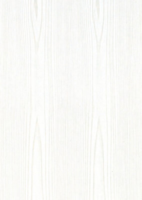 Nes Home Vetona PVC Panel Ceiling White Wood Matt Wet Wall Ceiling 2700mm x 250mm x 5mm, Coverage 2.7m pack