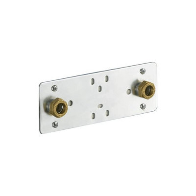 Nes Home Wall Fixing Kit Plate for Bar Shower Valves