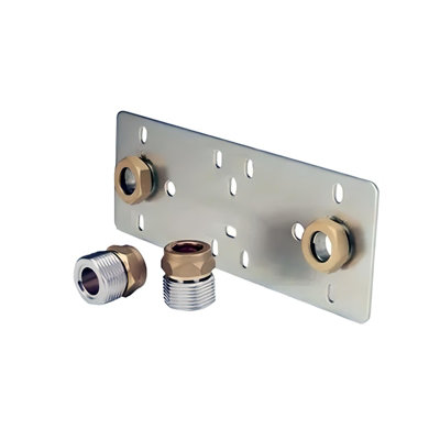 Nes Home Wall Fixing Kit Plate for Bar Shower Valves - 1