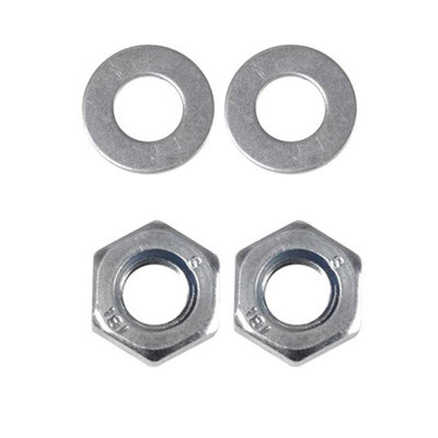 Nes Home Wall Mounted Basin Sink Screw Fixing Kit Plug Washer Fittings