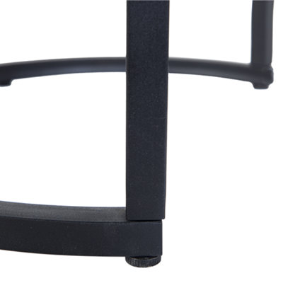Nest of 2 Tables Concrete Effect DIXIE