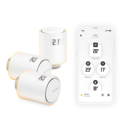 Smart radiator valves by Philippe Starck and Netatmo