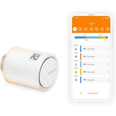 Netatmo Smart Radiator Valve App Control Schedule Boost Eco Comfort