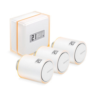 Netatmo Smart Thermostat + 3 additional radiator valves