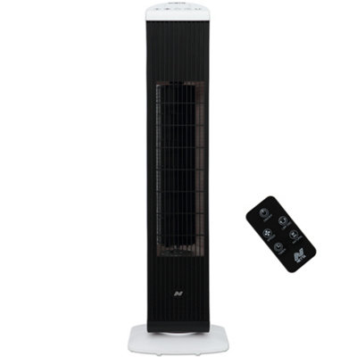 NETTA 32 Inch Tower Fan With Remote Control, Timer Quiet Cooling for ...