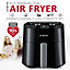 NETTA 4.2L Manual Air Fryer - Adjustable Temperature Control and Timer