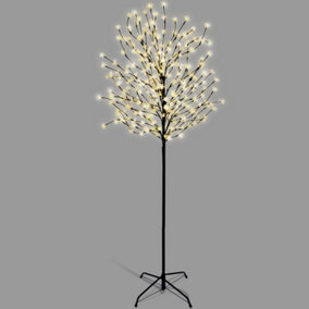NETTA 5FT Cherry Blossom Tree with 250 LED Lights, Suitable for Indoor and Outdoor Use - Warm White